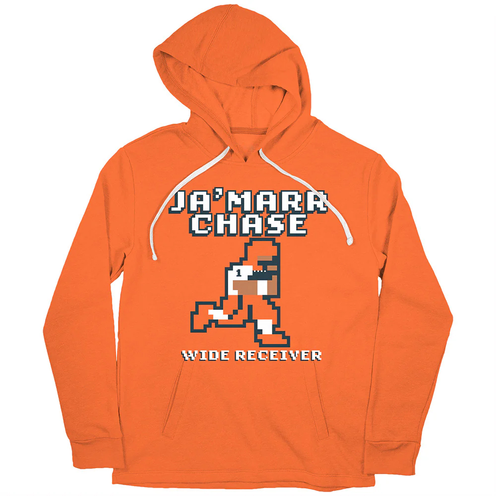 Ja'Marr Chase Retro Baller Hoodie Ja'Marr Chase Retro Baller Hoodie