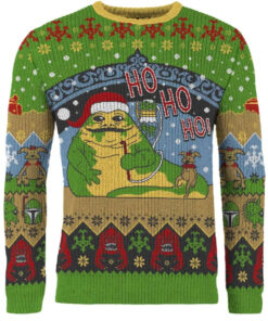 Jabba's Jolly Ho-Ho-Holiday Ugly Christmas Sweater