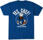 James Cook Yes Chef T-Shirt 1 James Cook Yes Chef T-Shirt