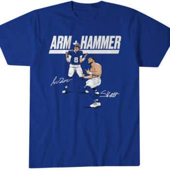 Jaxson Dart & Cam Skattebo Arm + Hammer T-Shirt