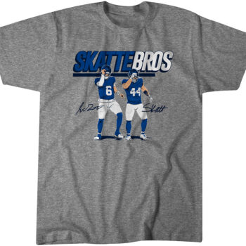 Jaxson Dart & Cam Skattebo Skattebros T-Shirt