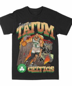 Jayson Tatum "Getting Buckets" Graphic T-Shirt