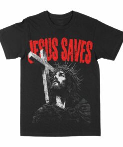 Jesus Saves Graphic T-Shirt