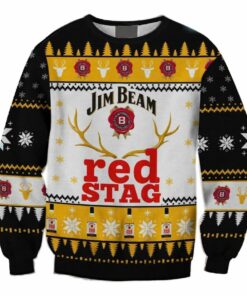 Jim Beam Reindeer Ugly Sweater
