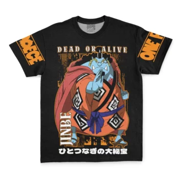 Jinbe Dead Or Alive One Piece Streetwear T-Shirt