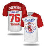 Joey Chestnut 17th Nathan Famous Hot Dog Jersey 2025