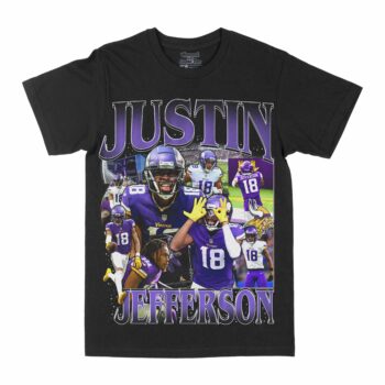 Justin Jefferson "18" Graphic T-Shirt