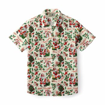 2025 Christmas Traditional Festive Hawaiian Shirt