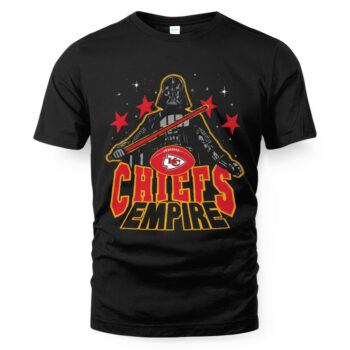 Kansas City Chiefs Charcoal Star Wars x Football League T-Shirt