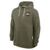 Kansas City Chiefs Olive 2025 Salute to Service Hoodie