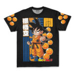 Kid Goku Fight DBZ Streetwear T-Shirt