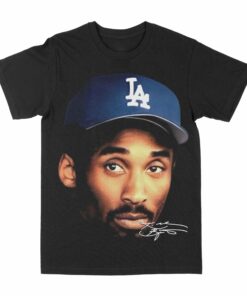 Kobe Bryant "Big Face Dodgers" Graphic T-Shirt