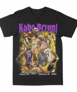 Kobe Bryant Dates Graphic T-Shirt