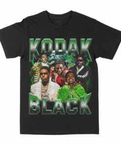 Kodak Black Green Graphic T-Shirt