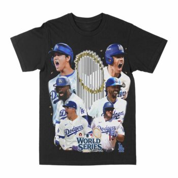 LA Dodgers World Series Champions 2024 Graphic T-Shirt