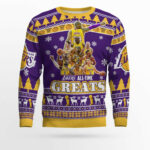 Lakers All Time Greats Ugly Christmas Sweater