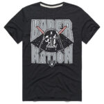 Las Vegas Raiders Charcoal Star Wars x Football League T-Shirt