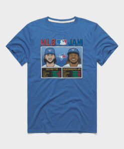 League Baseball Jam Blue Jays Bichette And Guerrero Jr T-Shirt
