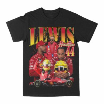 Lewis Hamilton 44 Graphic T-Shirt