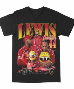Lewis Hamilton 44 Graphic T-Shirt