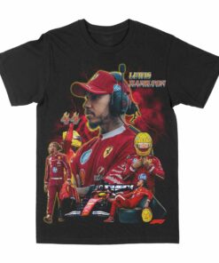 Lewis Hamilton "Ferrari" Graphic T-Shirt