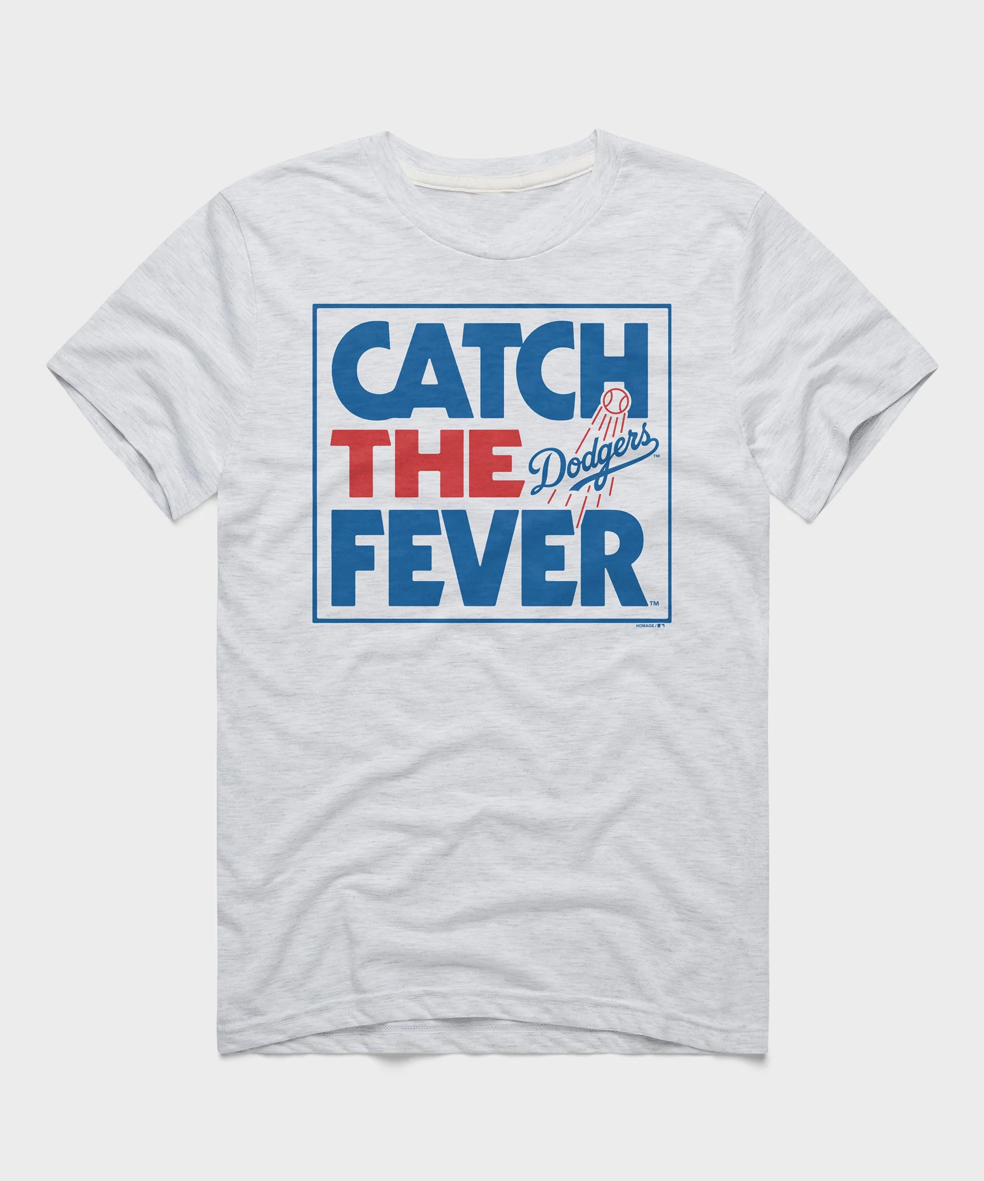 Los Angeles Dodgers Catch The Fever T-Shirt Los Angeles Dodgers Catch The Fever T-Shirt