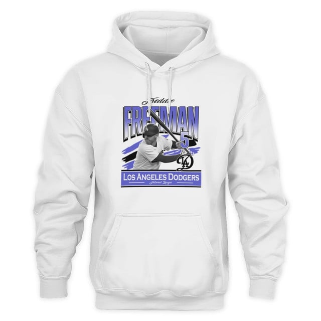 Los Angeles Dodgers Freddie Freeman Hoodie Los Angeles Dodgers Freddie Freeman Hoodie
