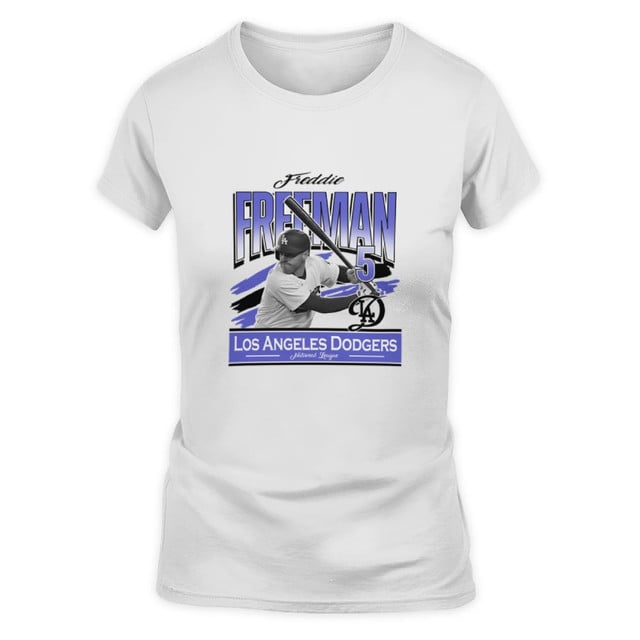 Los Angeles Dodgers Freddie Freeman T-Shirt Los Angeles Dodgers Freddie Freeman T-Shirt