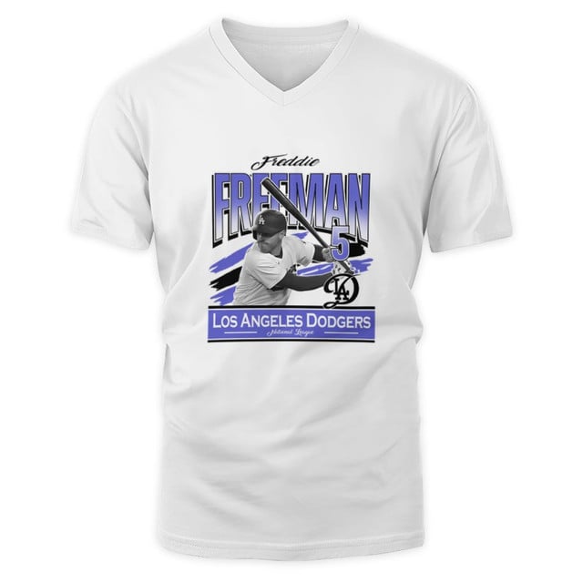 Los Angeles Dodgers Freddie Freeman T-Shirt Los Angeles Dodgers Freddie Freeman T-Shirt
