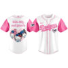 Los Angeles Dodgers Hello Kitty Night Pink Kuromi 2025 Baseball Jersey