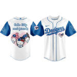 Los Angeles Dodgers Hello Kitty and Friend Melody Kuromi Baseball Jersey