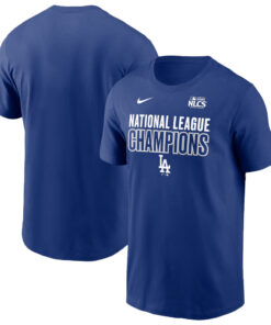 Los Angeles Dodgers Royal 2025 National League Champions T-Shirt