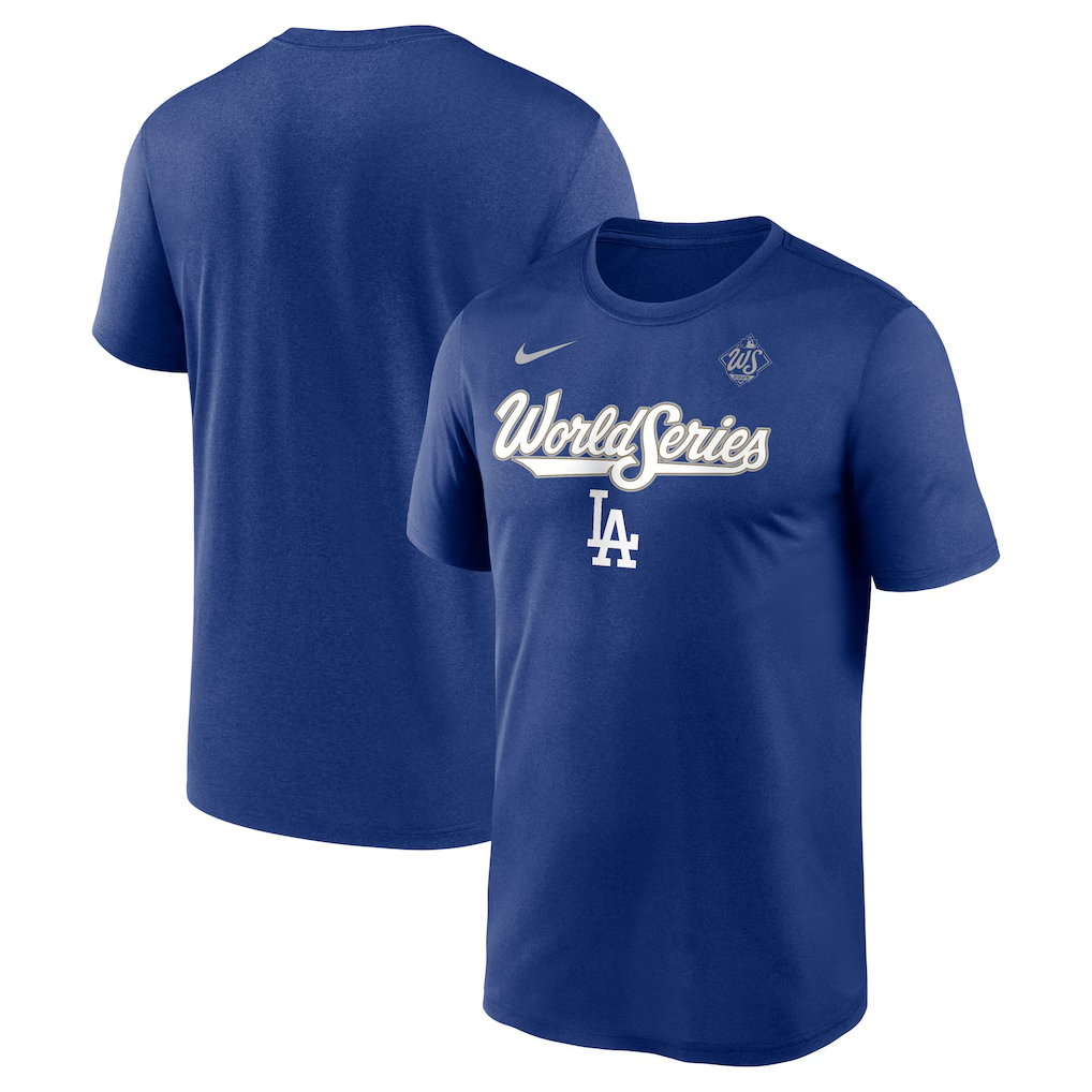 Los Angeles Dodgers Royal 2025 World Series Collection Legend T-Shirt Los Angeles Dodgers Royal 2025 World Series Collection Legend T-Shirt
