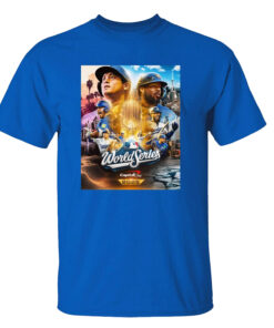 Los Angeles Dodgers Vs Toronto Blue Jays 2025 World Series T-Shirt Blue