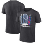 Los Angeles Dodgers vs. Toronto Blue Jays Charcoal Changeup Matchup T-Shirt