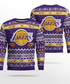 Los Angeles Lakers Ugly Christmas Sweater