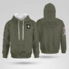 Los Angeles Rams Olive 2025 Salute to Service Hoodie