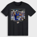 Los Angeles Rams Puka Nacua Black Flash Features Week 4 T-Shirt