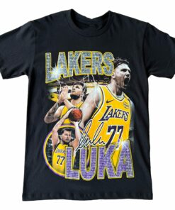 Luka Doncic "Lakers Bling" Graphic T-Shirt