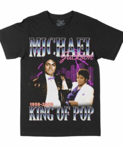 Michael Jackson "King Of Pop" Graphic T-Shirt