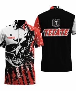 Tecate Skull Legend Polo Shirt
