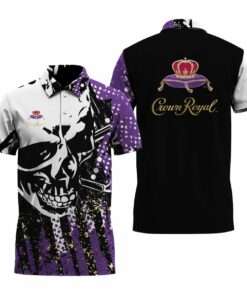 Crown Royal Skull Legend Polo Shirt