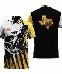 Shiner Bock Skull Legend Polo Shirt