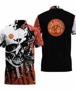 New Belgium Skull Legend Polo Shirt