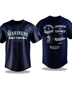 Mariners Built For Fall World Series Postseason 2025 Baseball Jersey