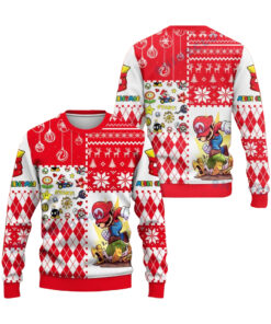 Mario Character Super Mario Ugly Christmas Sweater