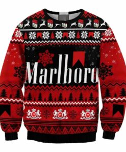 Marlboro Christmas Holiday Ugly Sweater