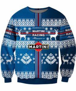 Martini Christmas Ugly Sweater