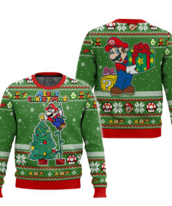 Merry Xmas Super Mario Ugly Christmas Sweater