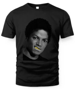 Michael Jackson Gold Grill Graphic